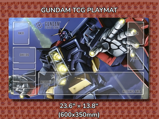 Psycho Gundam Gundam TCG Playmat Mockup