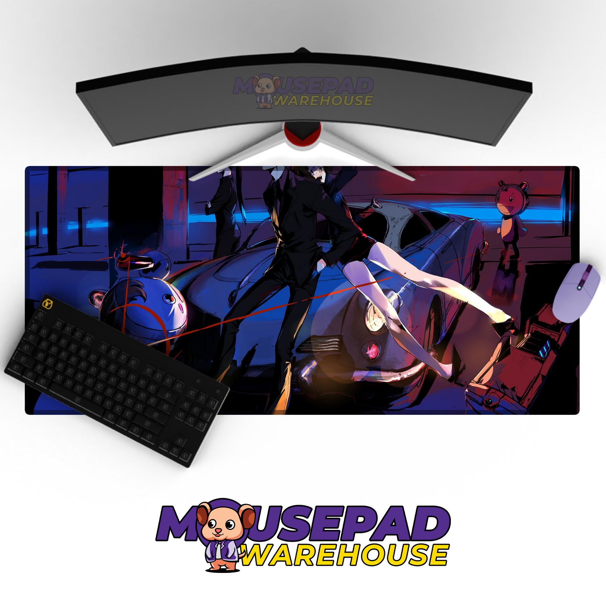 Psycho Pass V11 Mousepad Mockup