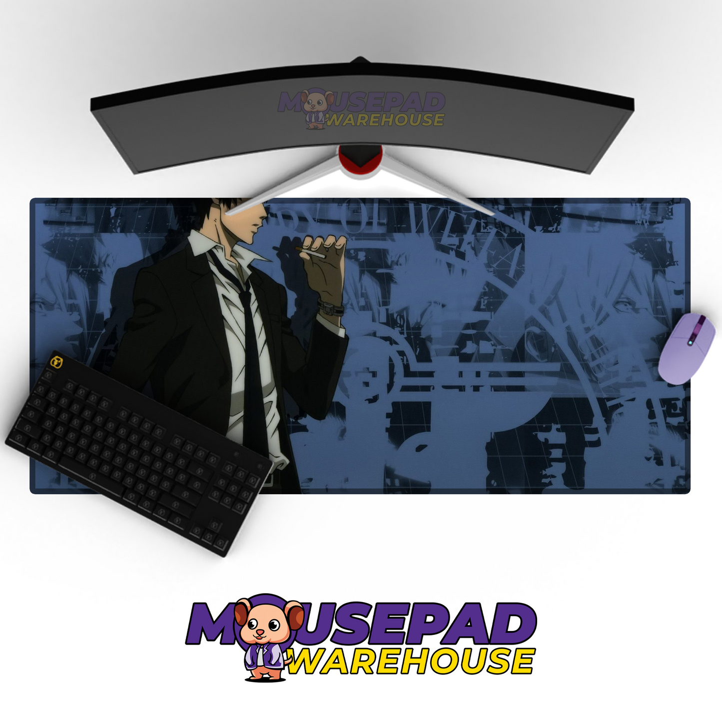 Psycho Pass V12 Mousepad Mockup