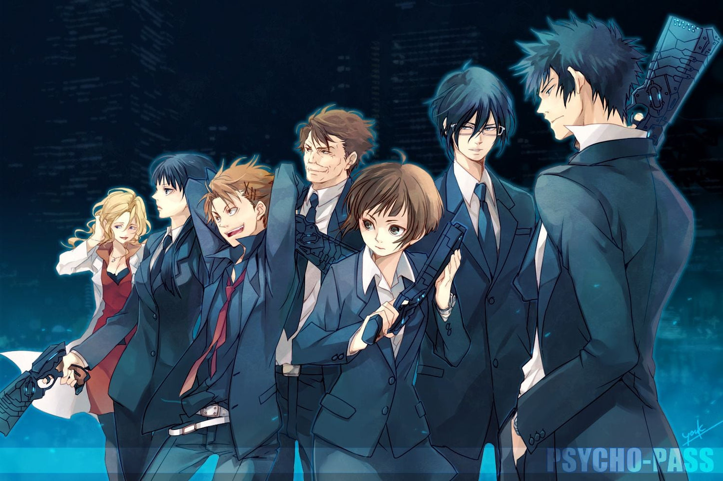 Psycho Pass V13 Mousepad