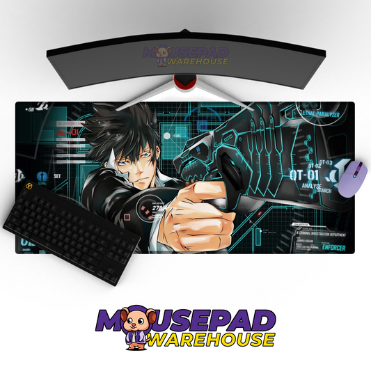 Psycho Pass V16 Mousepad Mockup
