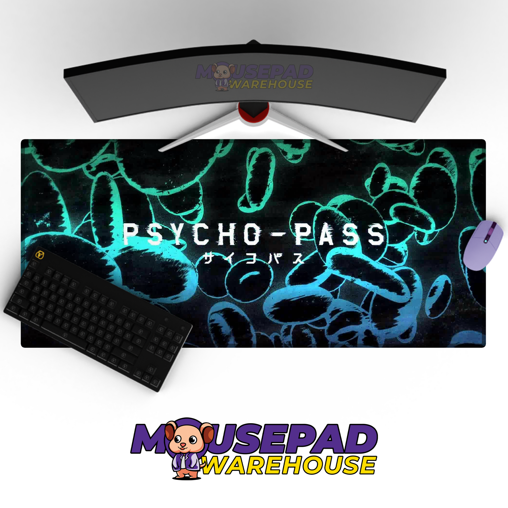 Psycho Pass V1 Mousepad Mockup