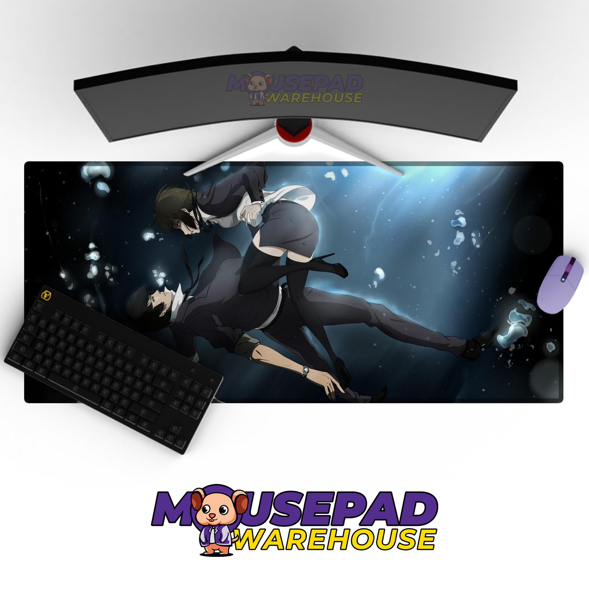 Psycho Pass V23 Mousepad Mockup