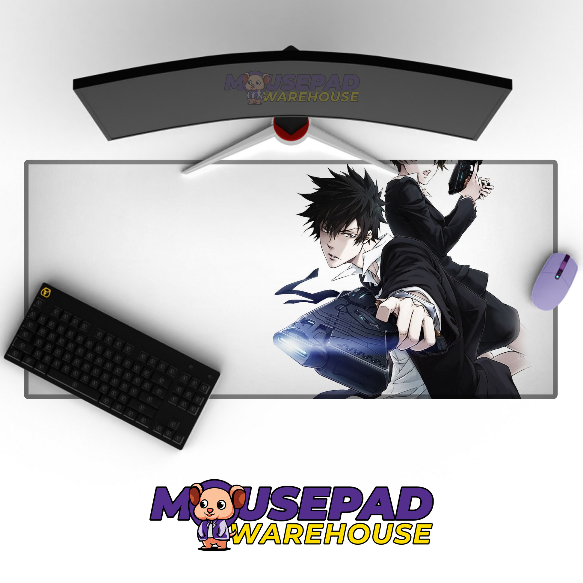 Psycho Pass V28 Mousepad Mockup