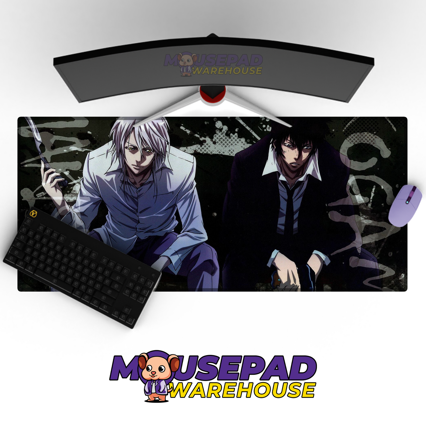 Psycho Pass V31 Mousepad Mockup