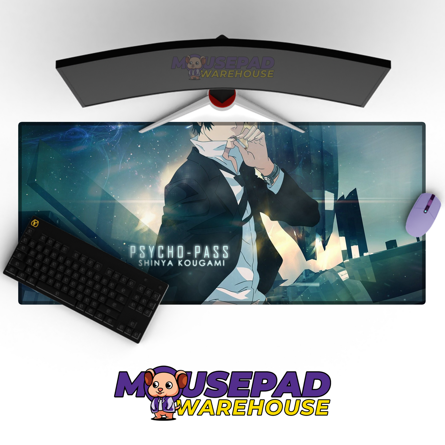 Psycho Pass V4 Mousepad Mockup