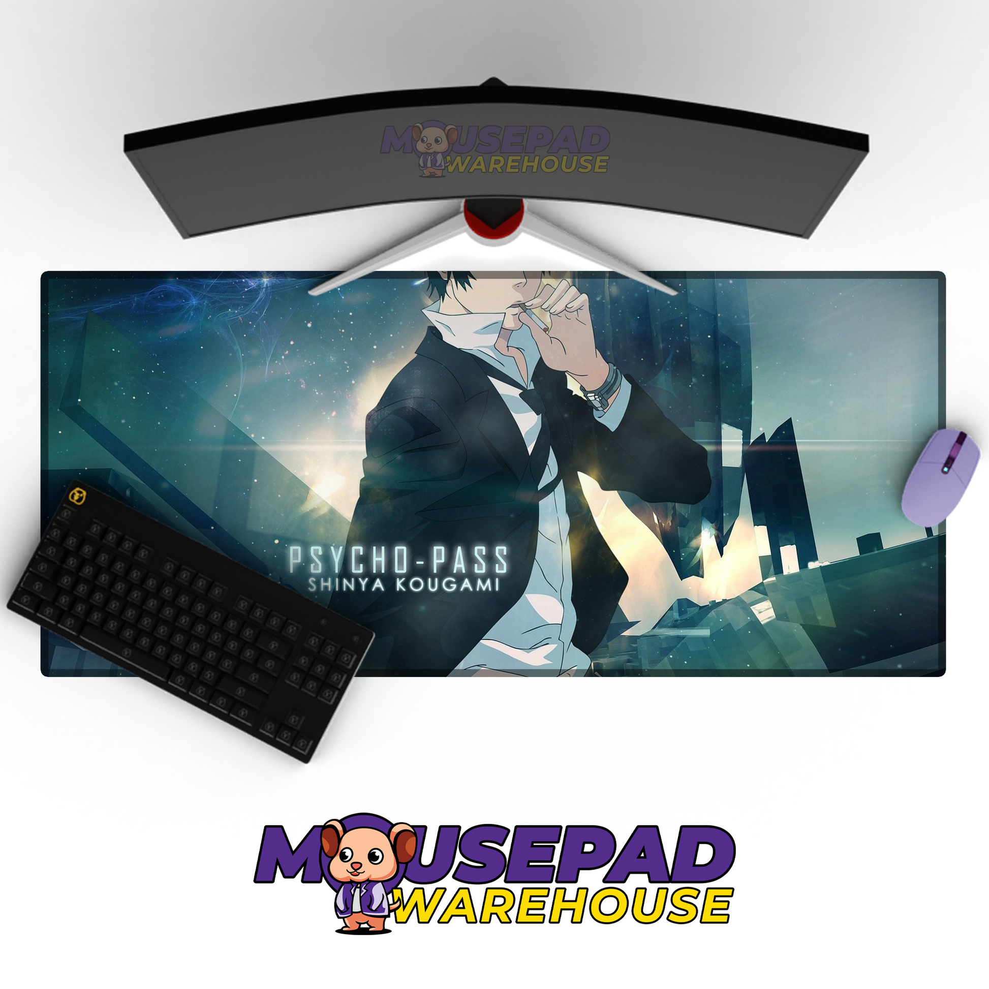 Psycho Pass V4 Mousepad Mockup