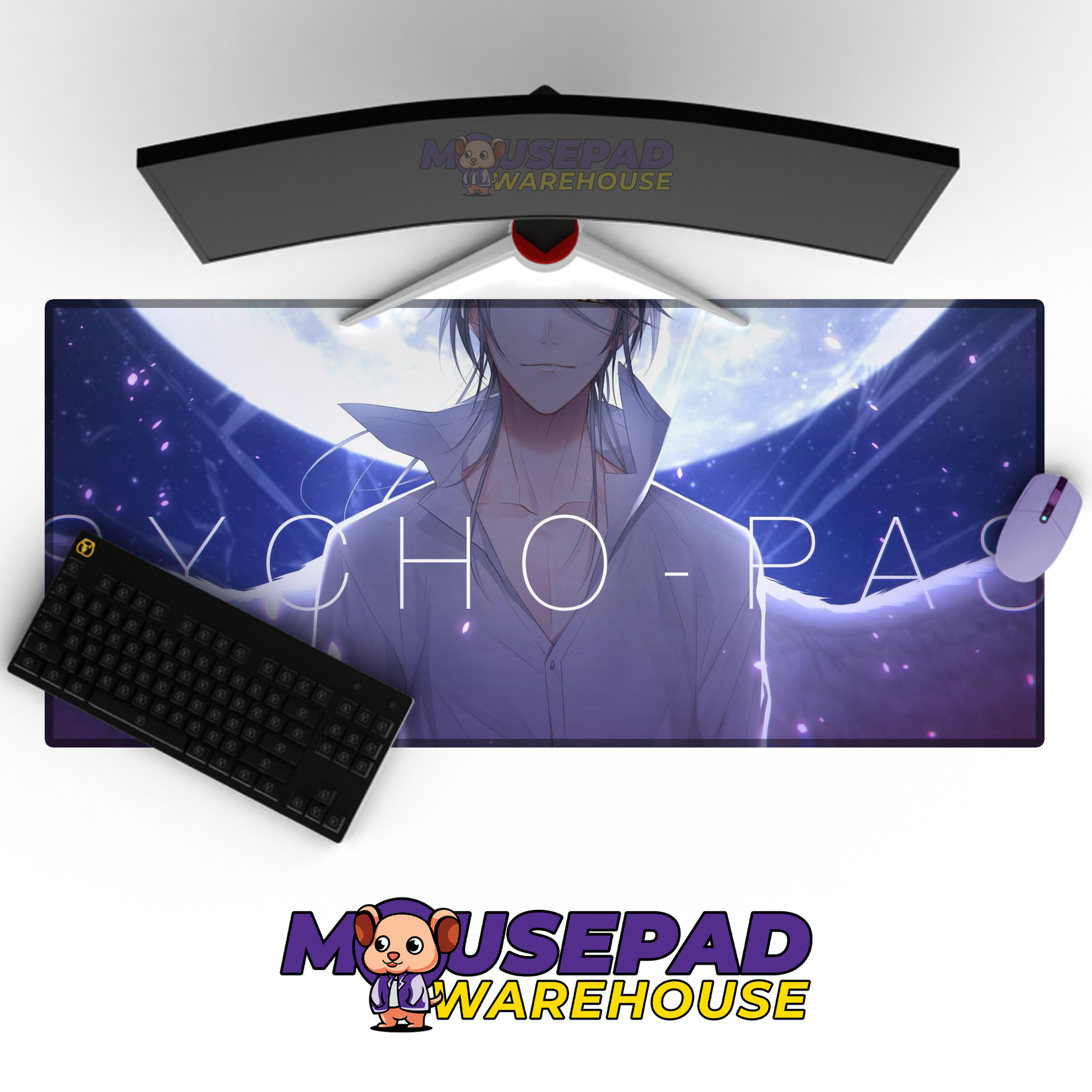 Psycho Pass V8 Mousepad Mockup