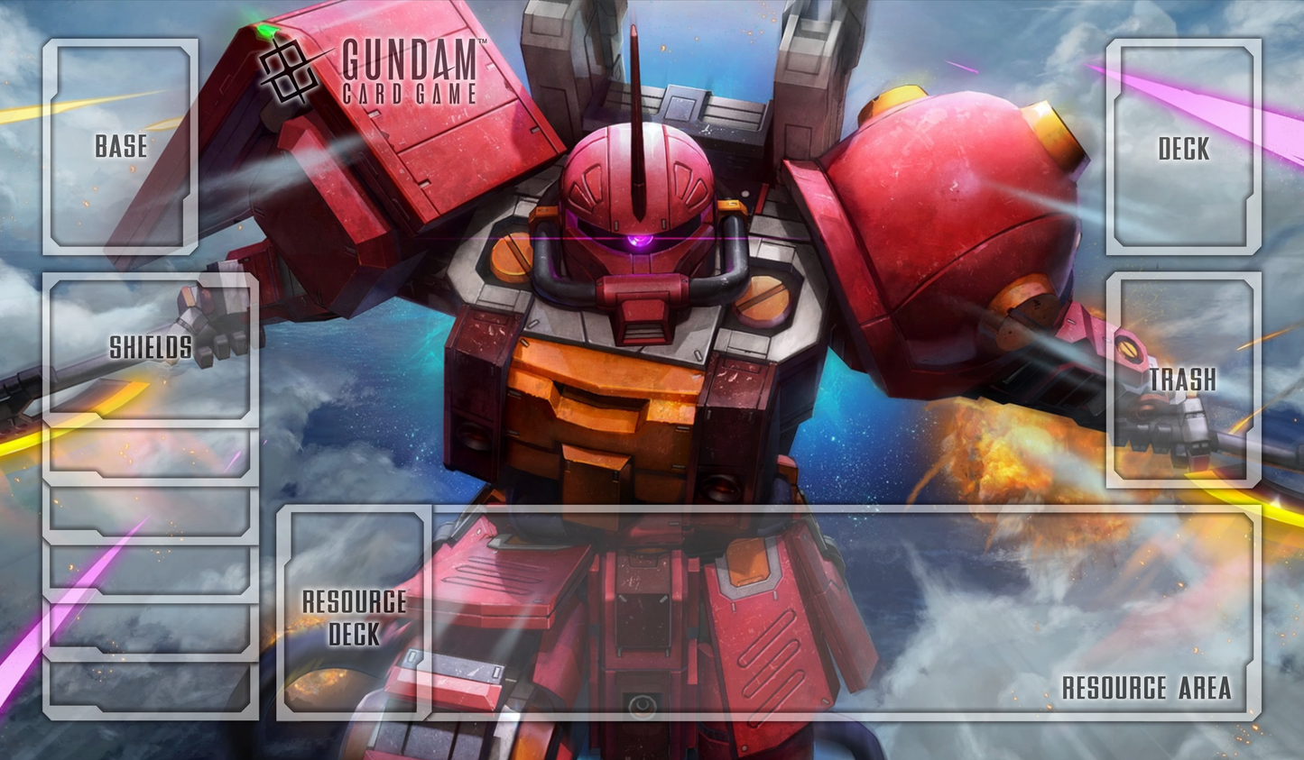 Psycho Zaku II Gundam TCG Playmat