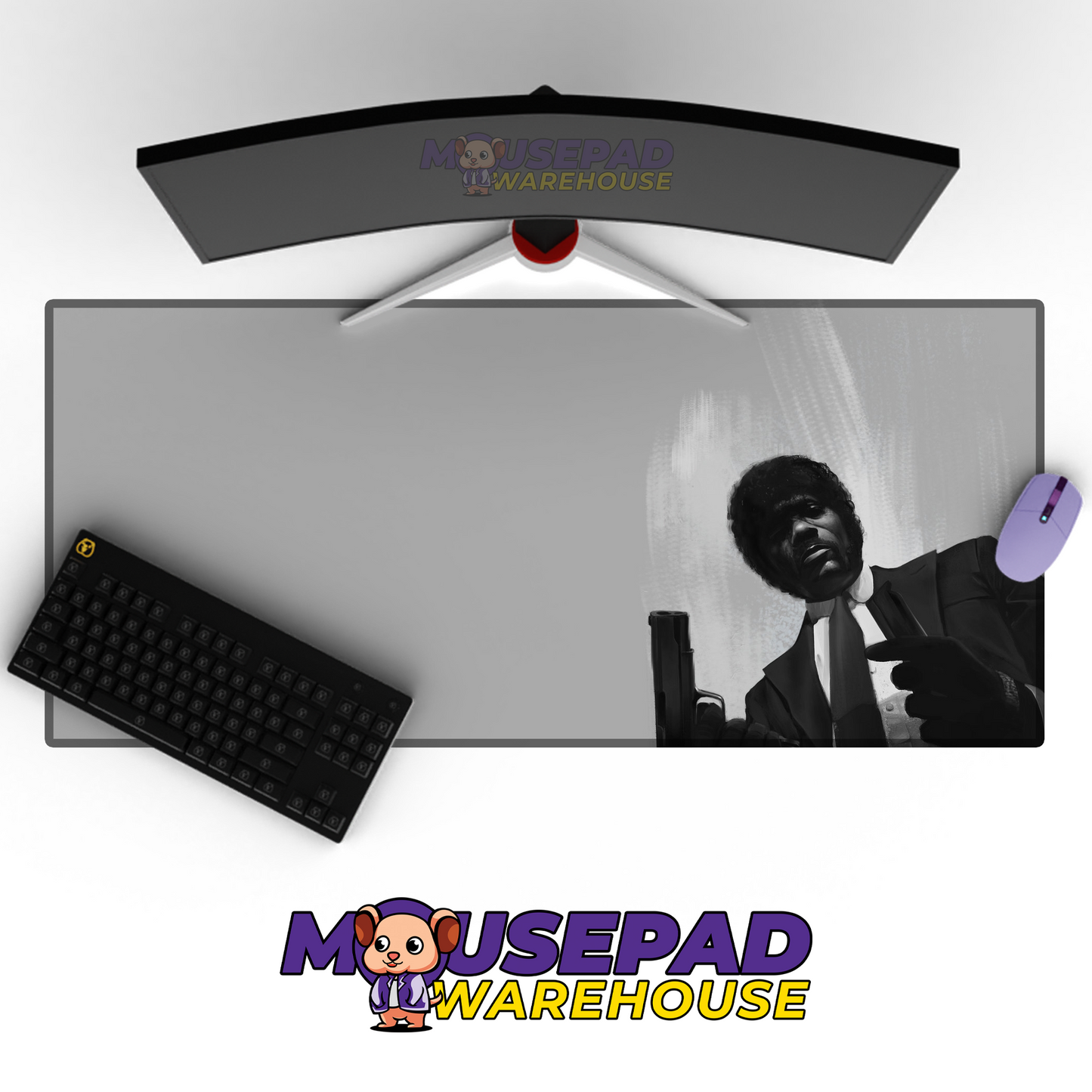 Pulp Fiction V15 Mousepad Mockup