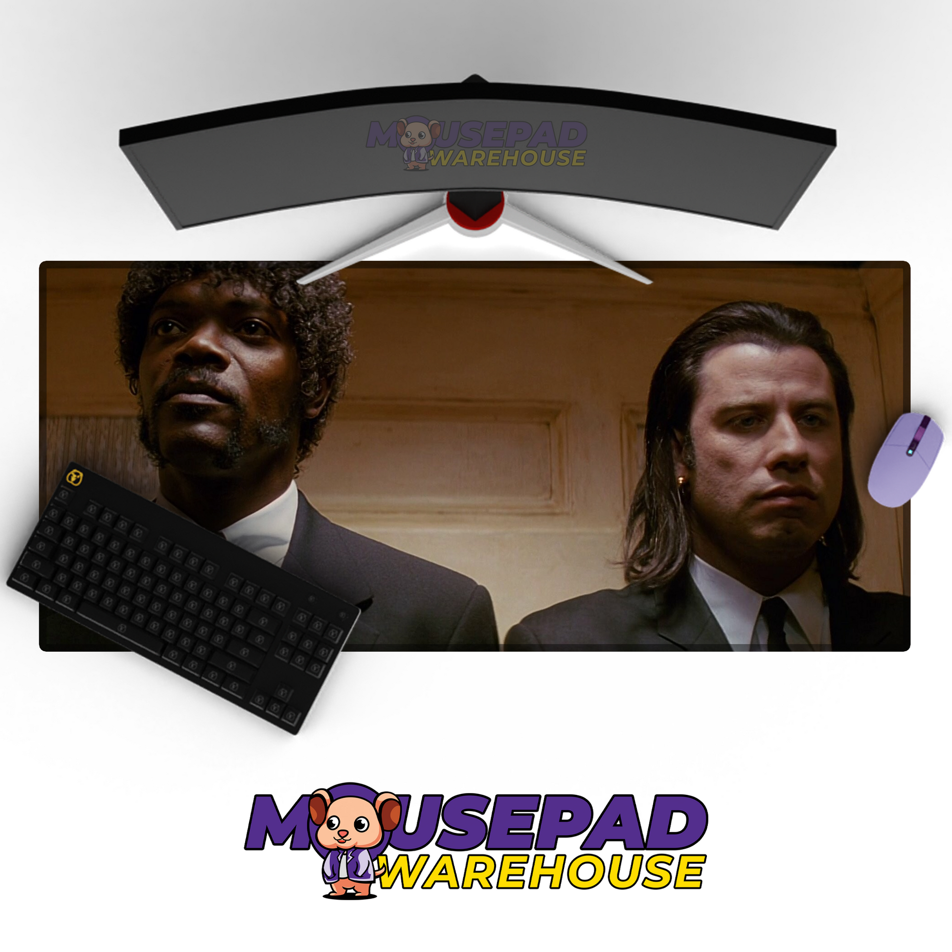 Pulp Fiction V17 Mousepad Mockup