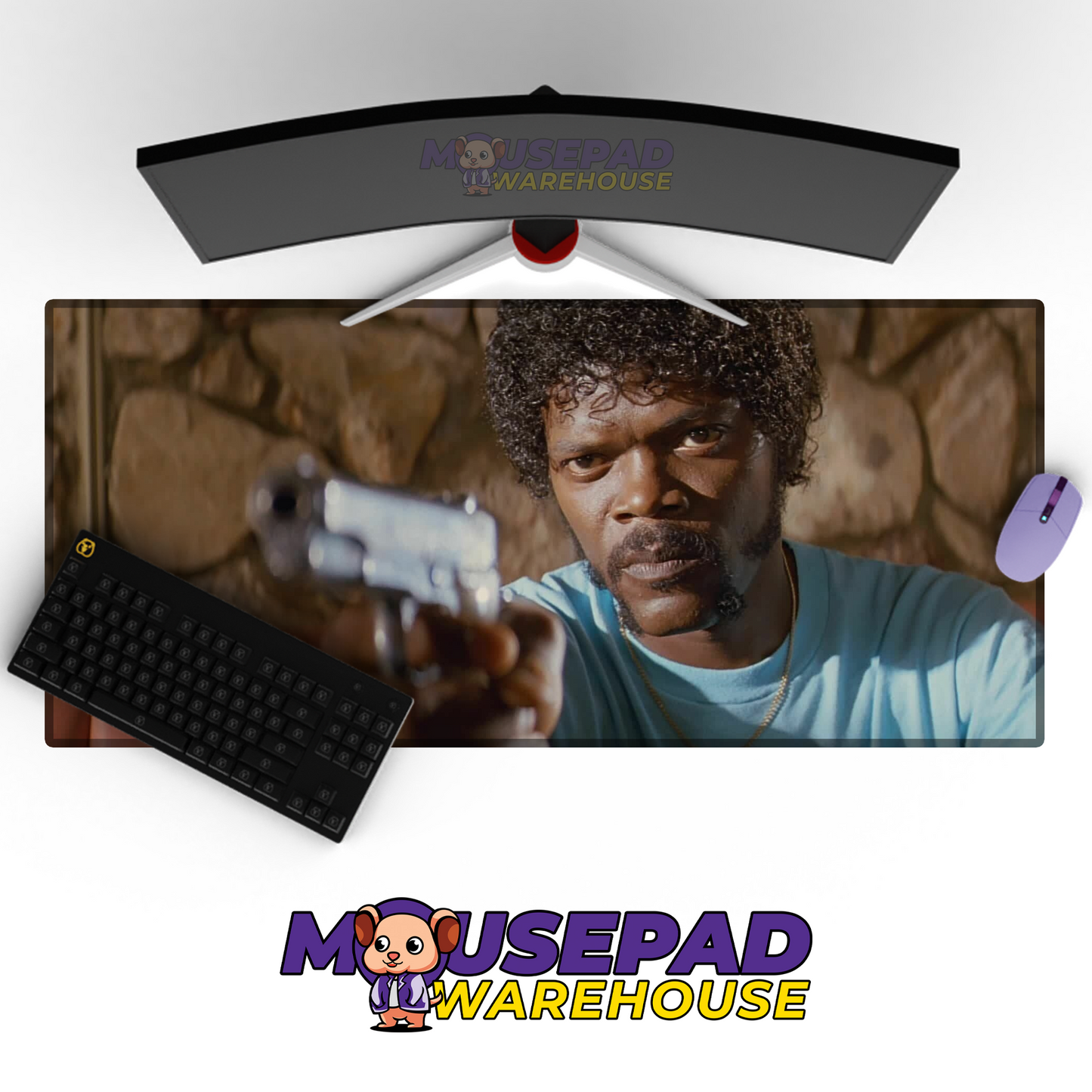 Pulp Fiction V19 Mousepad Mockup