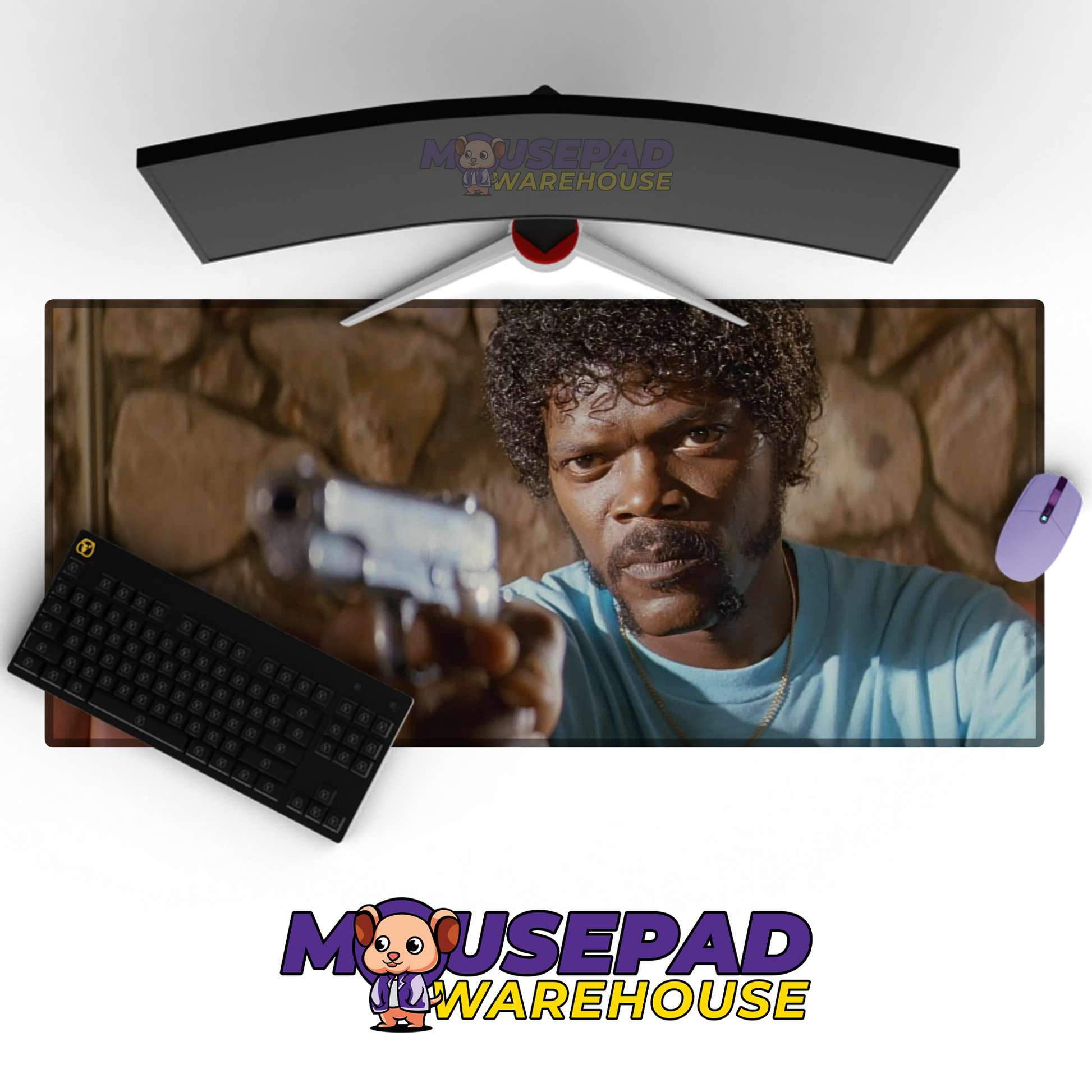 Pulp Fiction V19 Mousepad Mockup