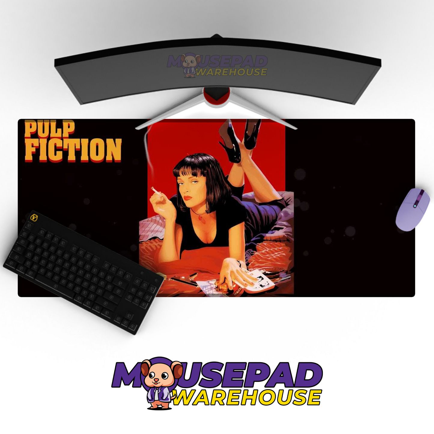 Pulp Fiction V24 Mousepad Mockup