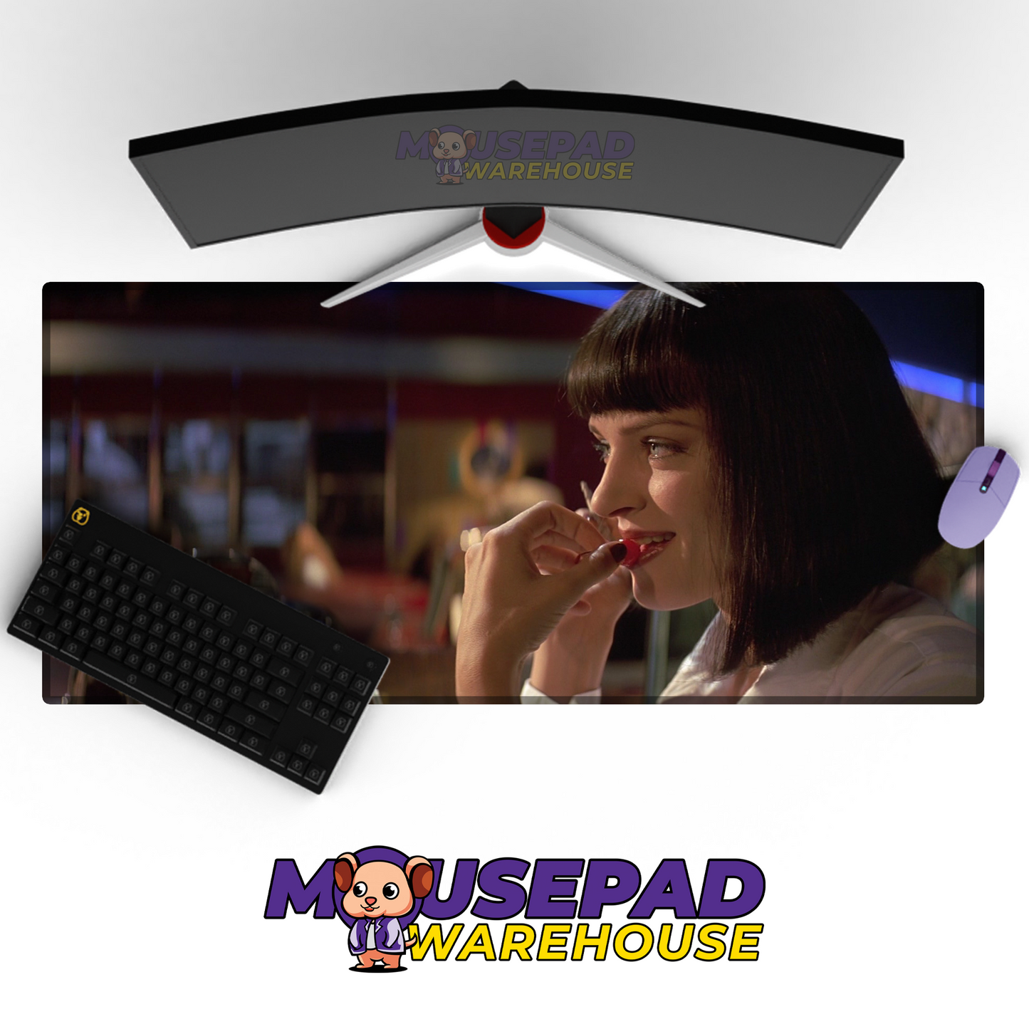 Pulp Fiction V25 Mousepad Mockup