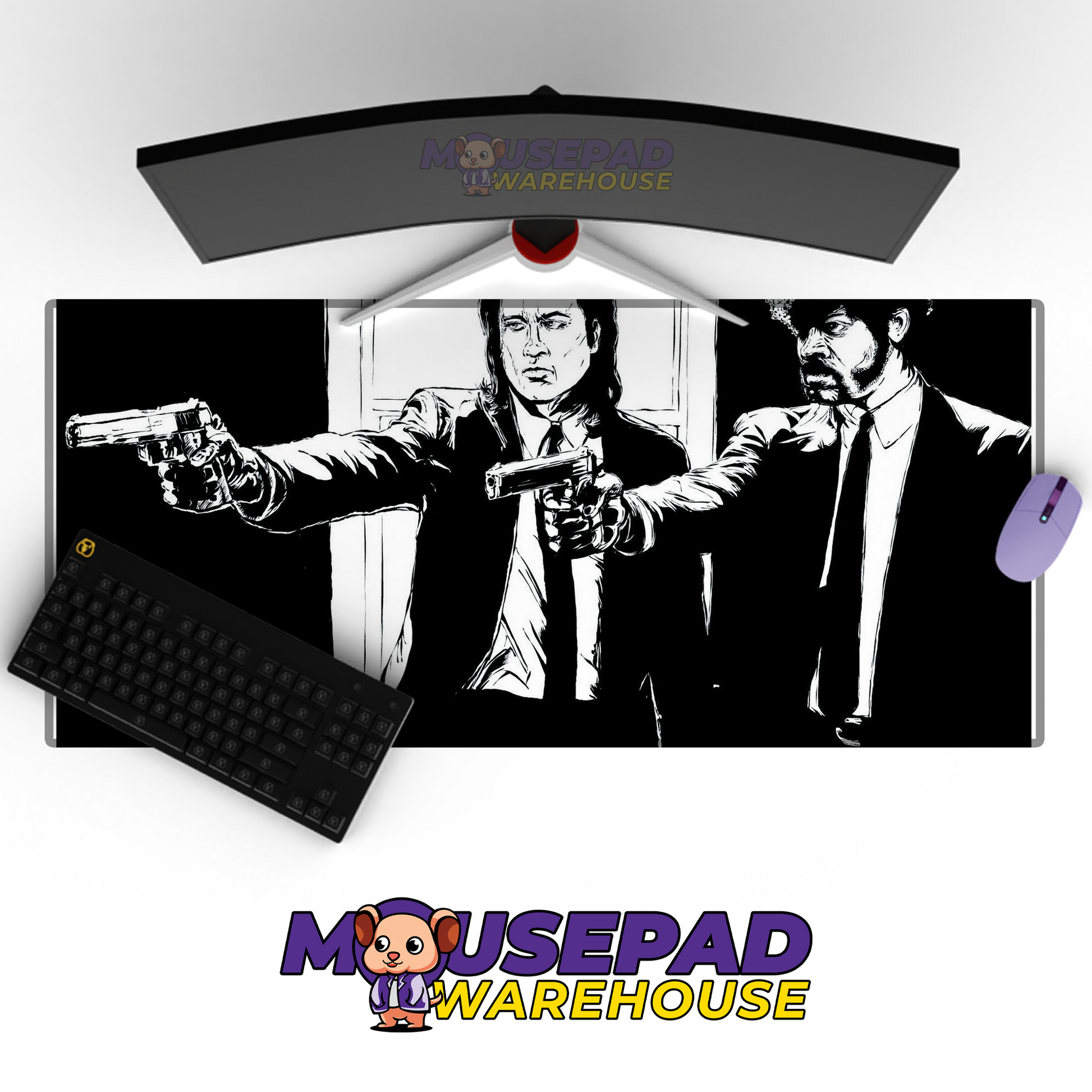 Pulp Fiction V26 Mousepad Mockup