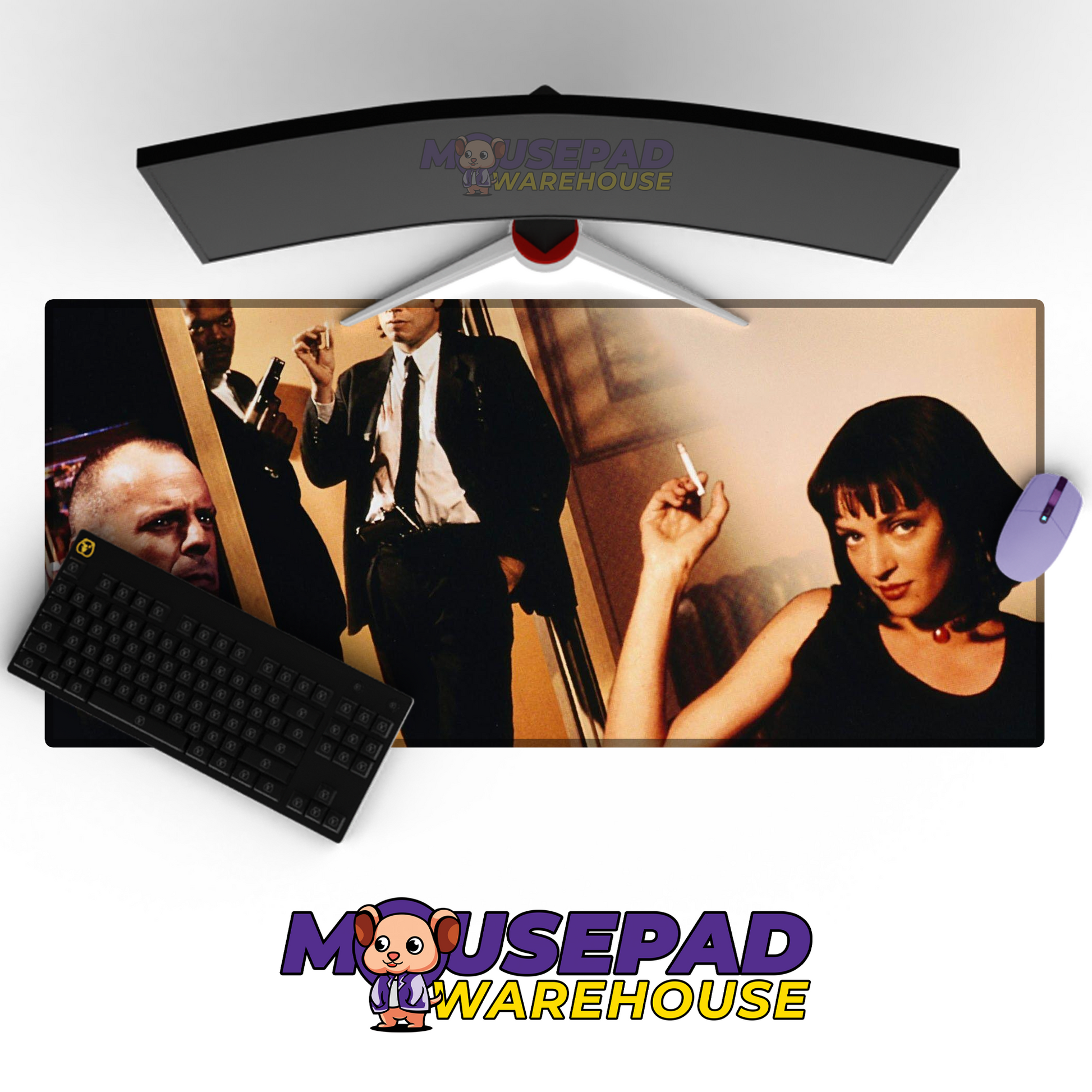 Pulp Fiction V32 Mousepad Mockup