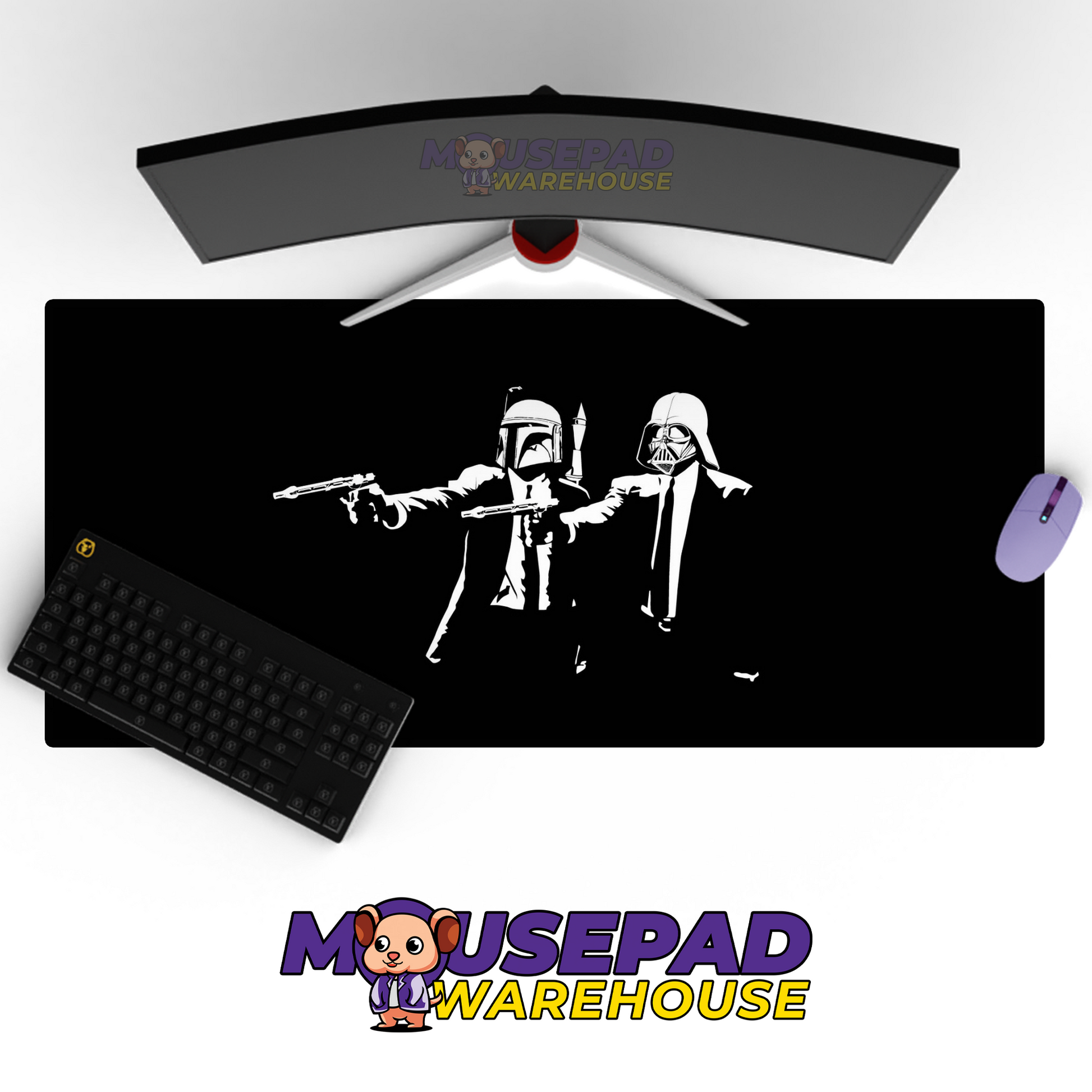 Pulp Fiction V5 Mousepad Mockup