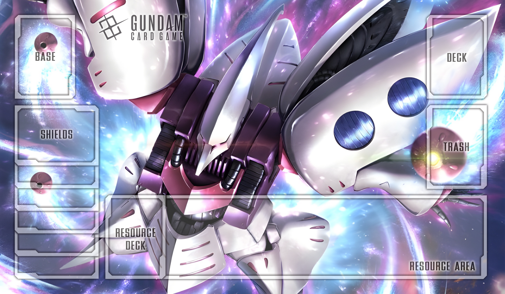 Qubeley Gundam TCG Playmat
