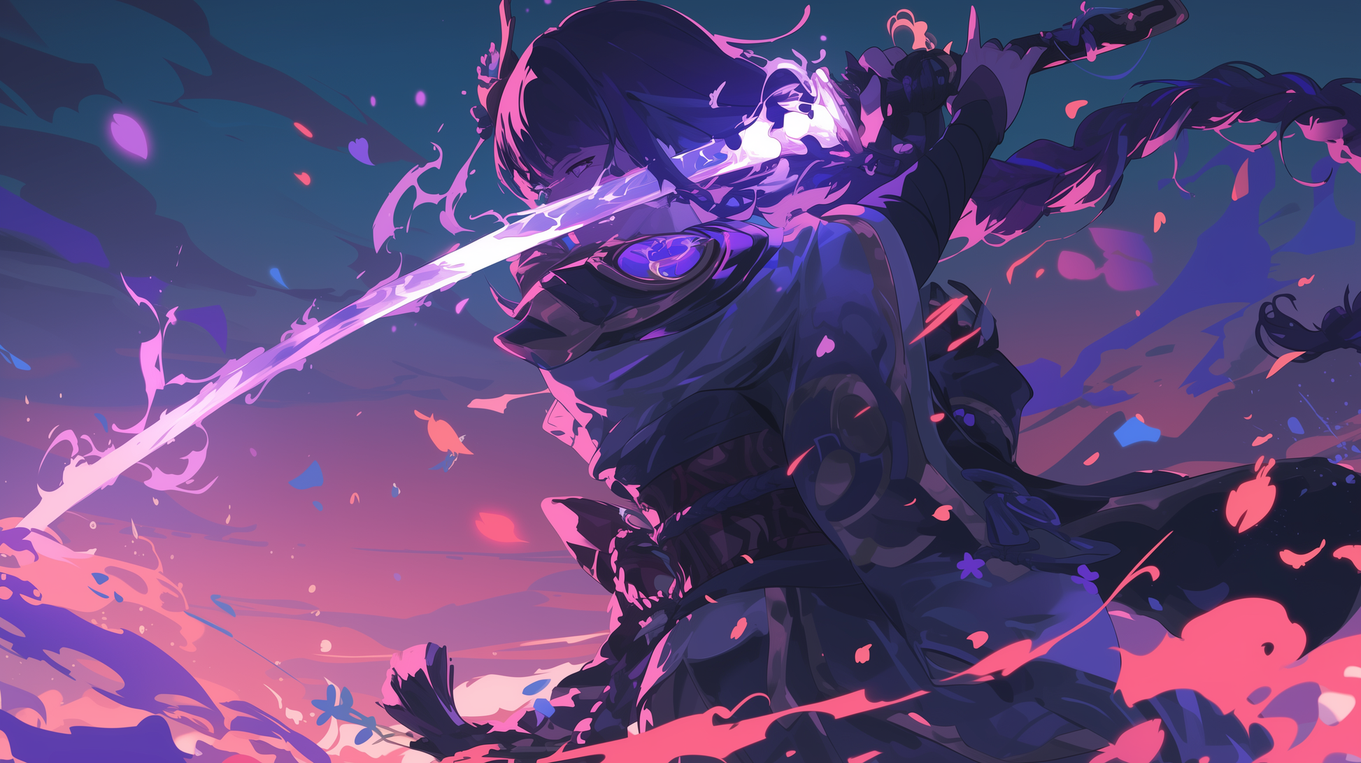 Raiden Genshin Impact V11 Mousepad