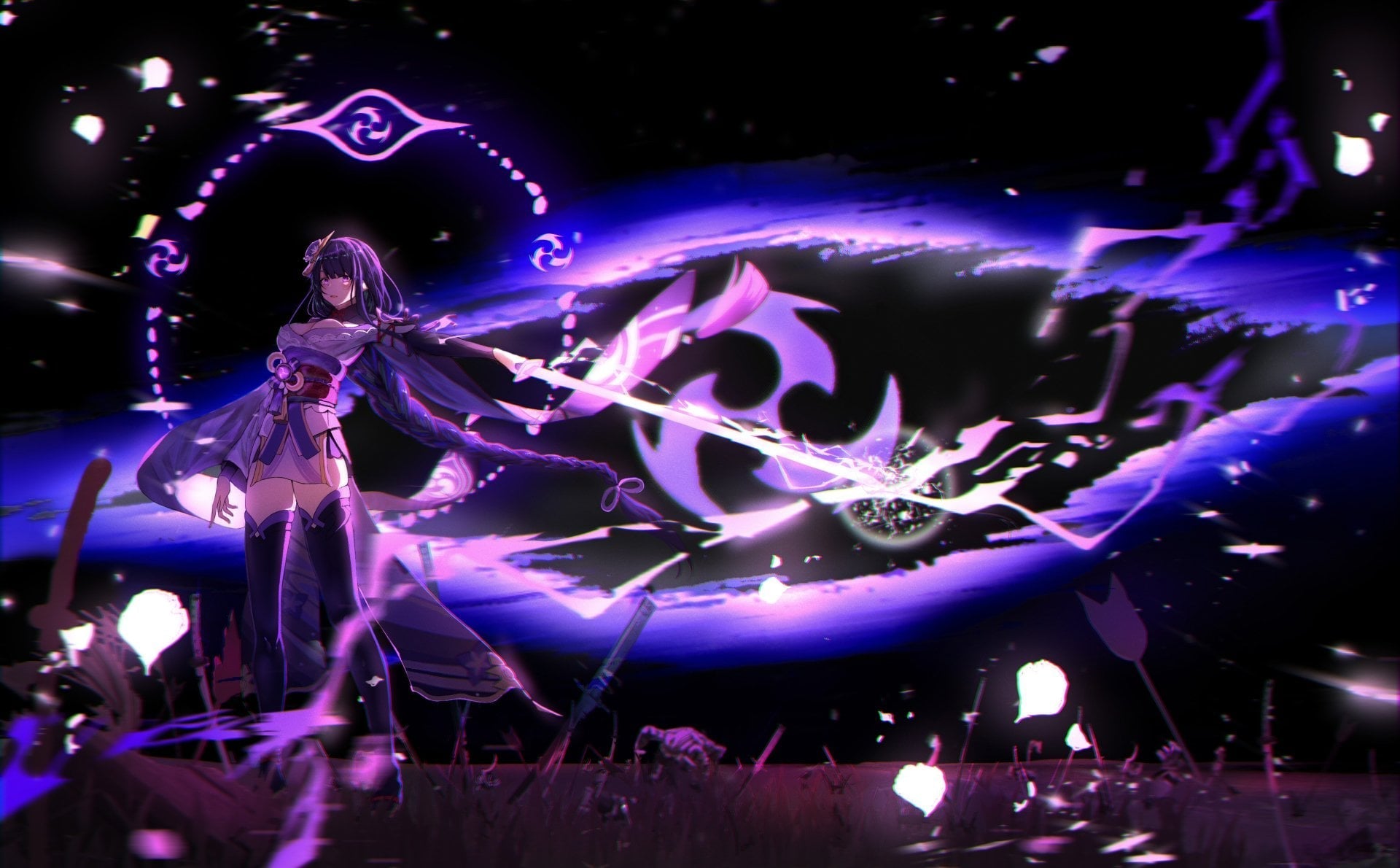 Raiden Genshin Impact V21 Mousepad