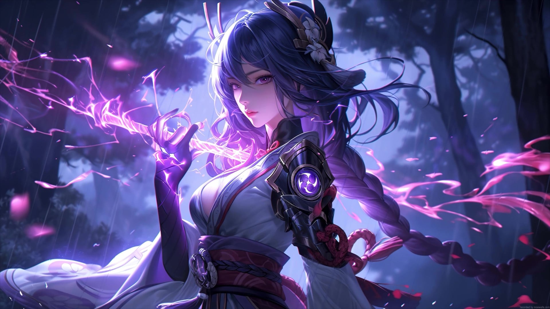Raiden Genshin Impact V4 Mousepad