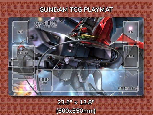 Raider Gundam TCG Playmat Mockup