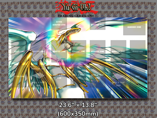 Rainbow Dragon Yu Gi Oh Card Game Playmat Mockup