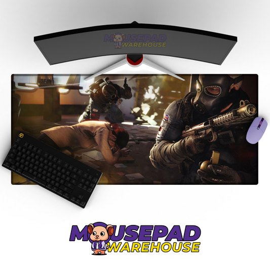 Rainbow Six Siege V10 Mousepad Mockup