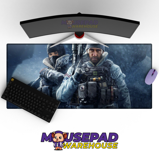Rainbow Six Siege V12 Mousepad Mockup