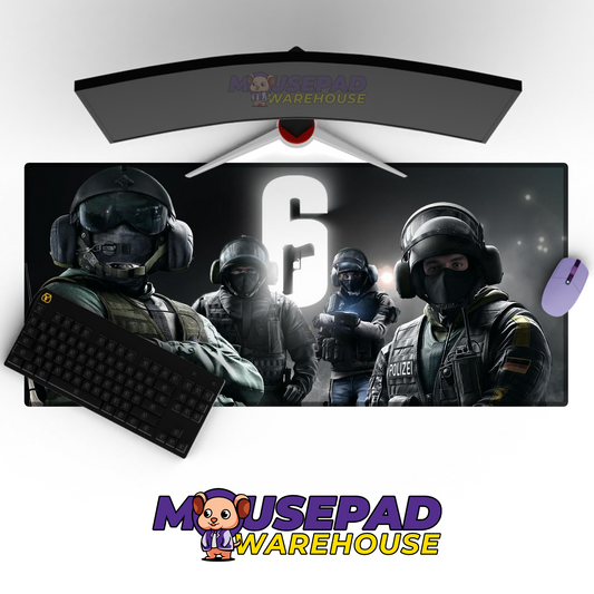 Rainbow Six Siege V13 Mousepad Mockup
