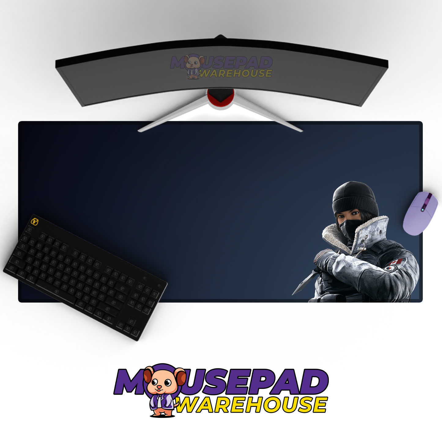 Rainbow Six Siege V14 Mousepad Mockup