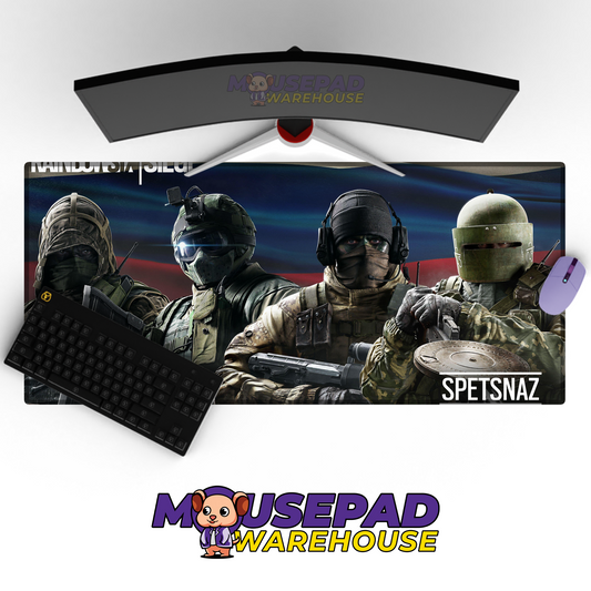 Rainbow Six Siege V15 Mousepad Mockup