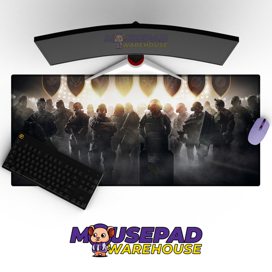 Rainbow Six Siege V17 Mousepad Mockup