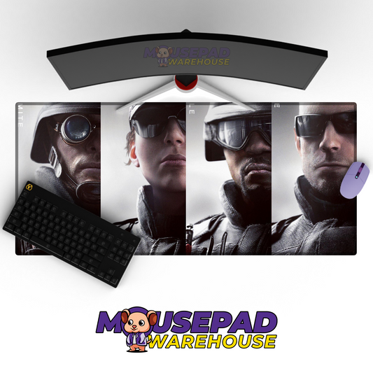 Rainbow Six Siege V24 Mousepad Mockup