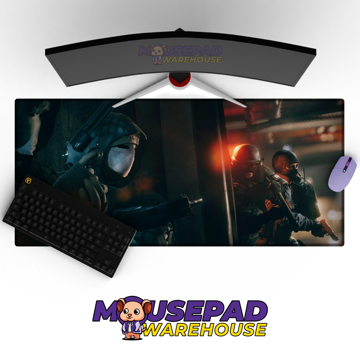 Rainbow Six Siege V25 Mousepad Mockup