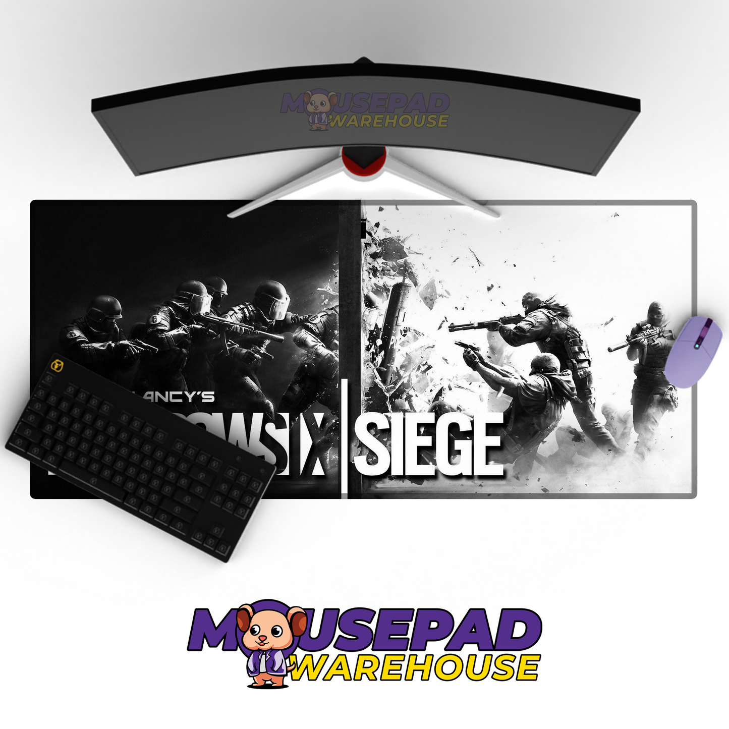 Rainbow Six Siege V27 Mousepad Mockup