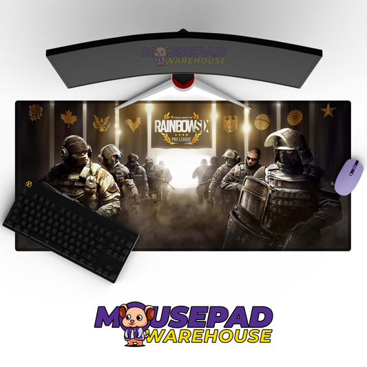 Rainbow Six Siege V32 Mousepad Mockup