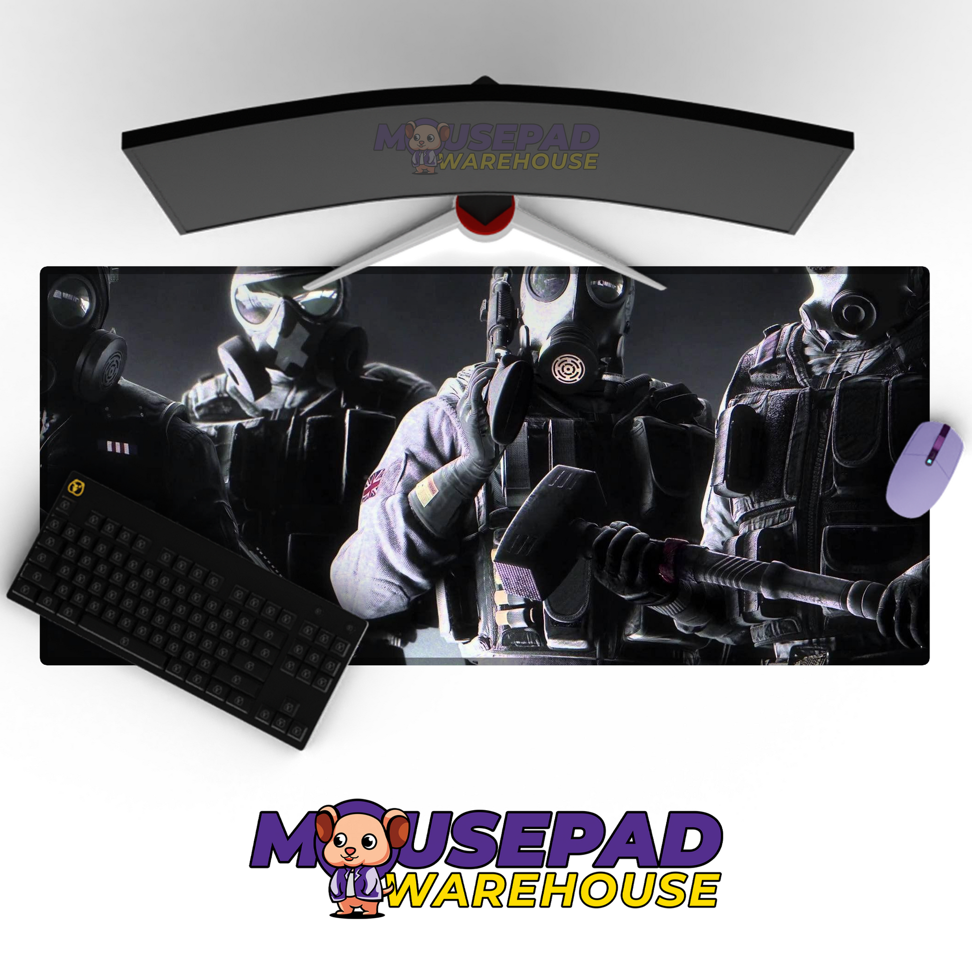 Rainbow Six Siege V41 Mousepad Mockup