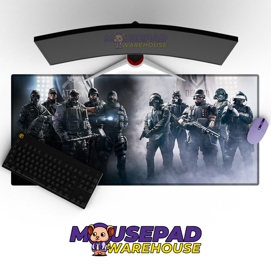 Rainbow Six Siege V42 Mousepad Mockup