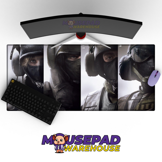 Rainbow Six Siege V45 Mousepad Mockup