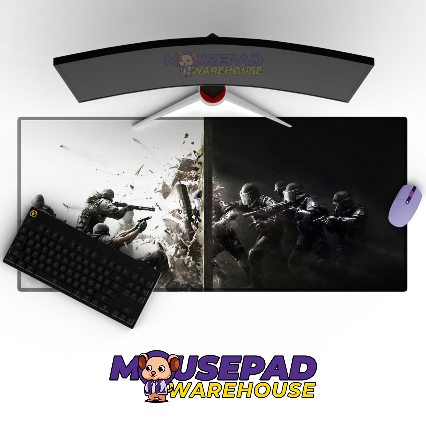 Rainbow Six Siege V46 Mousepad Mockup