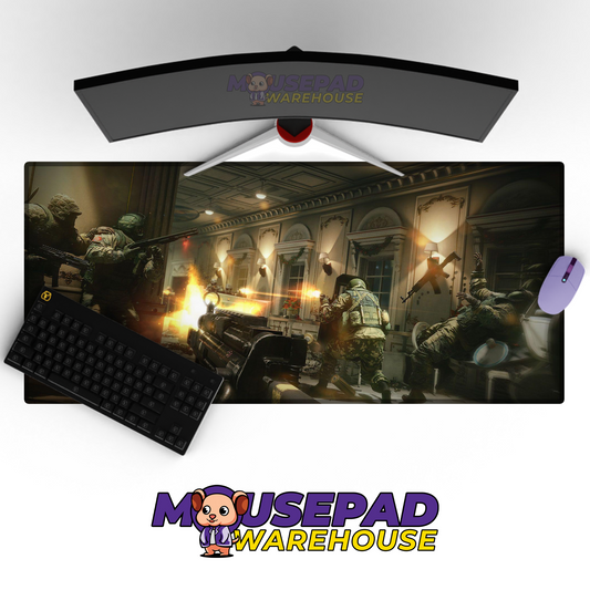 Rainbow Six Siege V4 Mousepad Mockup