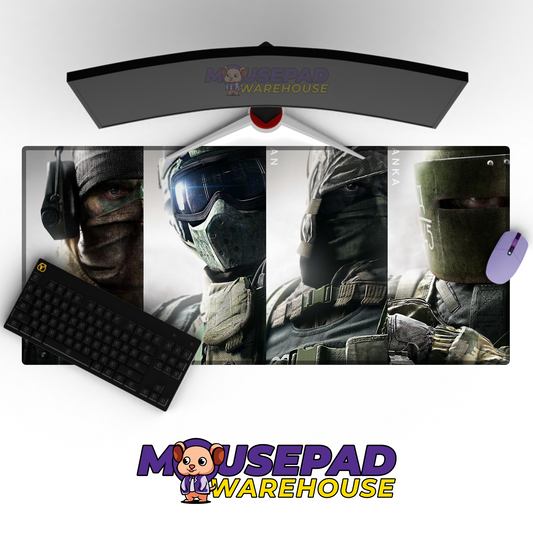 Rainbow Six Siege V51 Mousepad Mockup