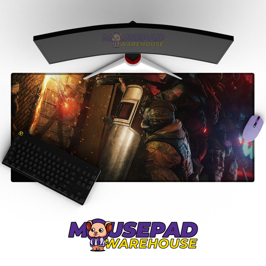 Rainbow Six Siege V7 Mousepad Mockup