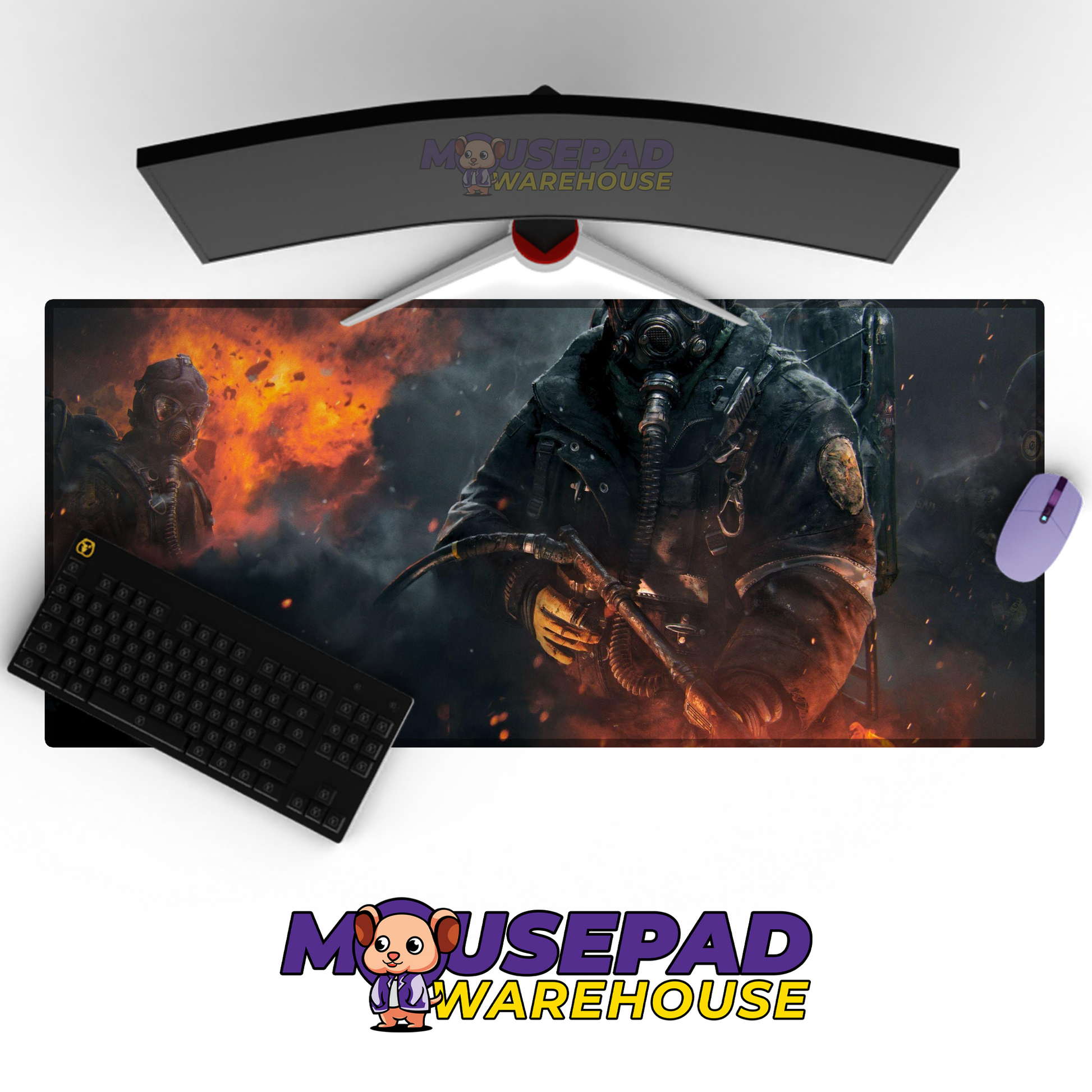 Rainbow Six Siege V8 Mousepad Mockup