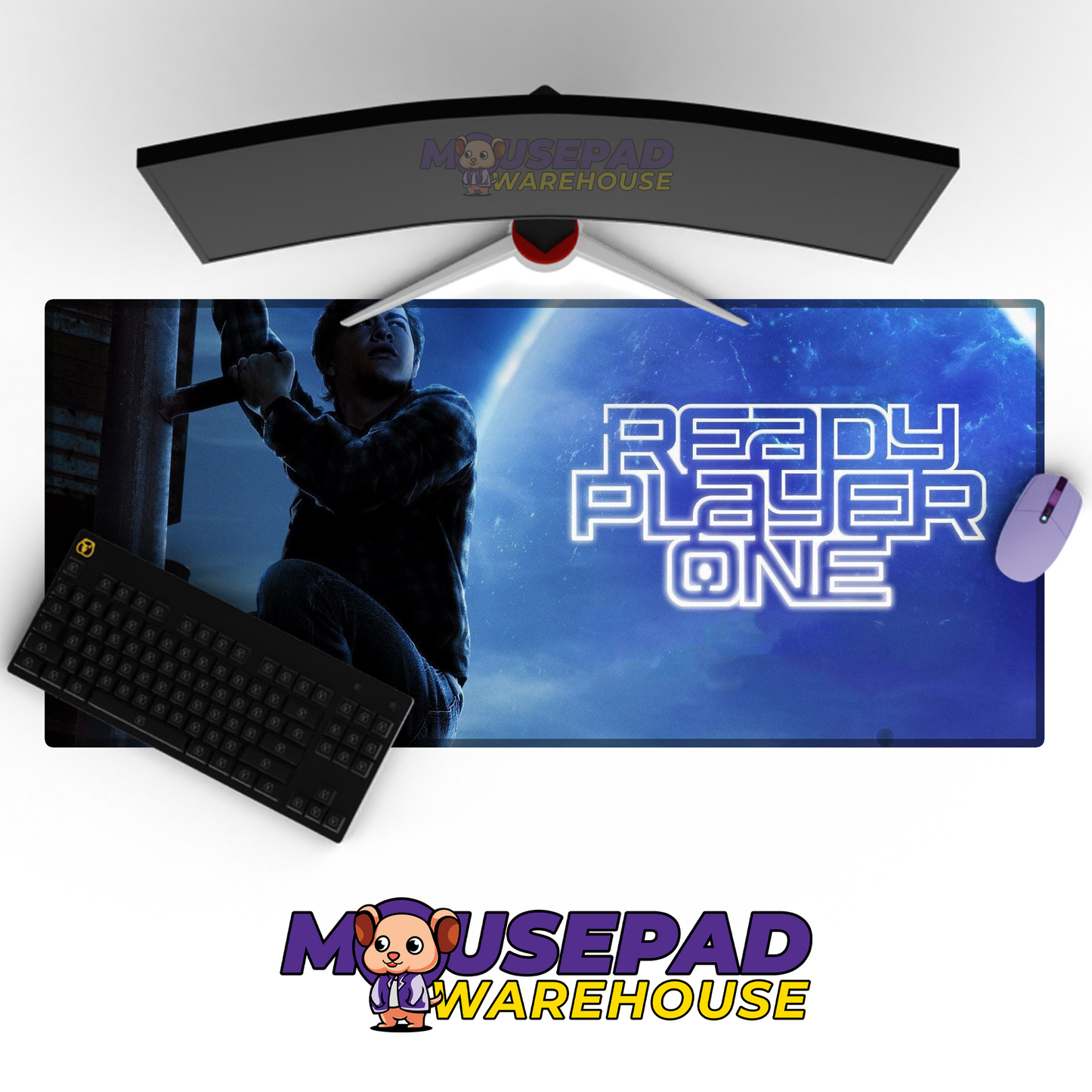 Ready Player One V11 Mousepad Mockup