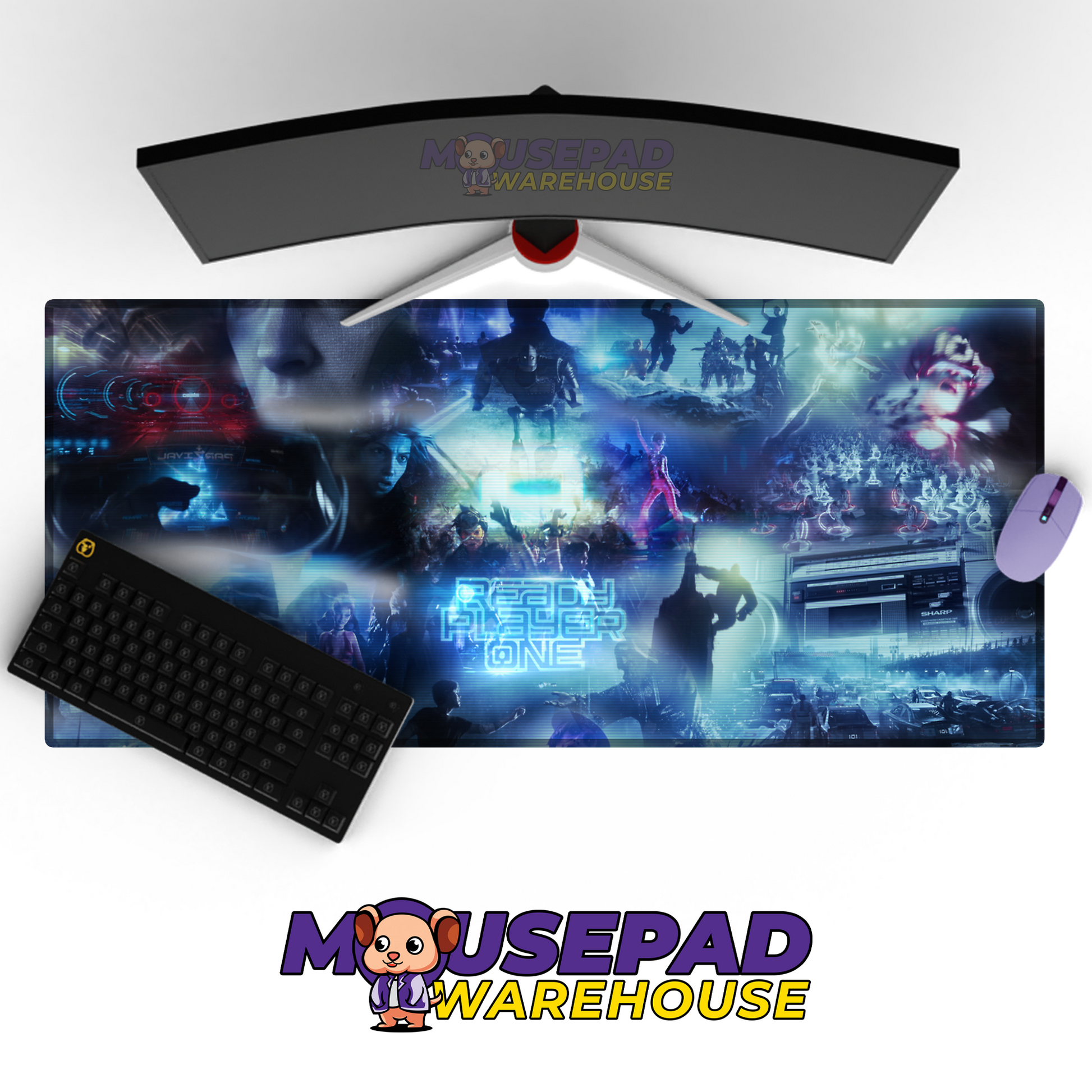 Ready Player One V13 Mousepad Mockup
