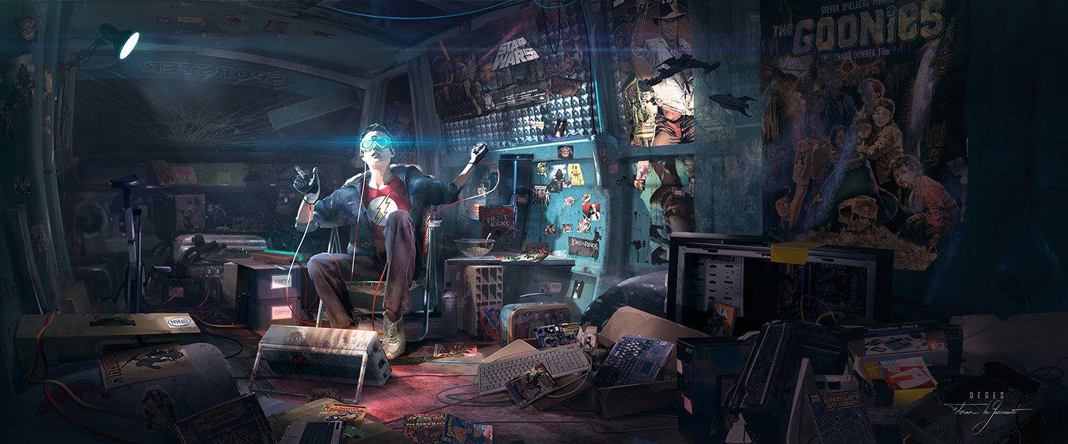 Ready Player One V14 Mousepad