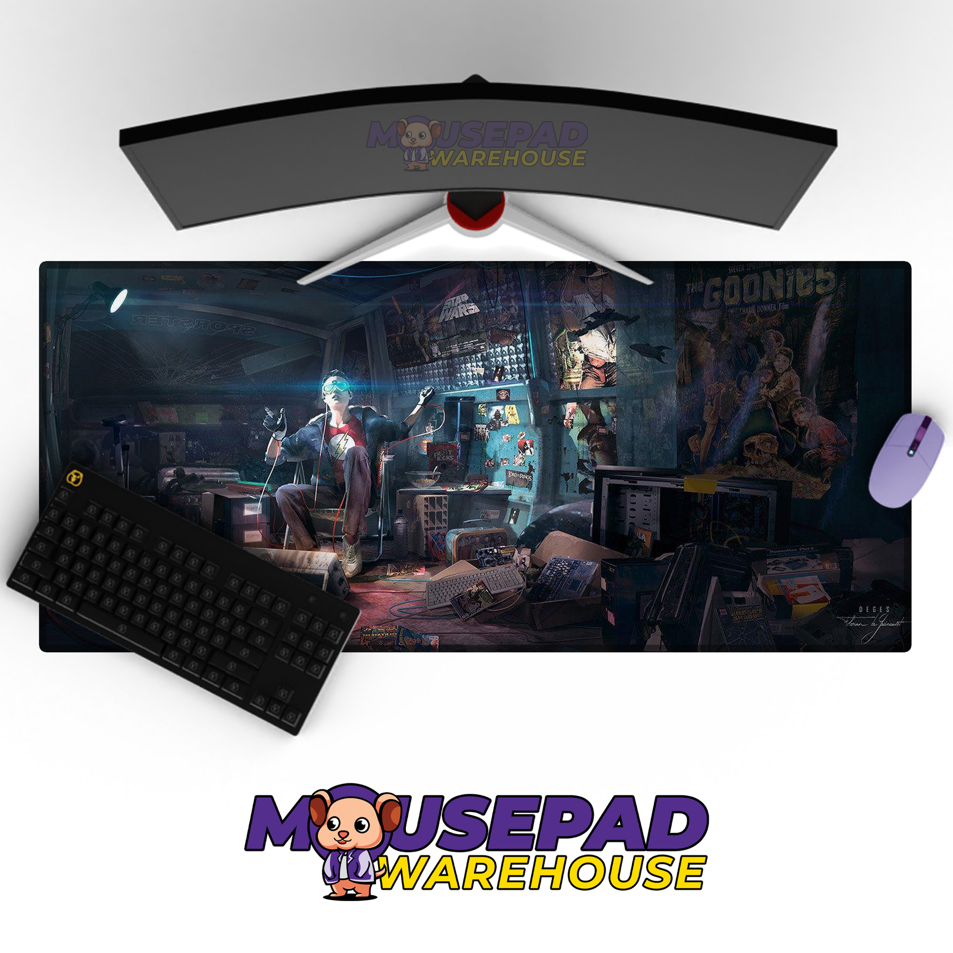 Ready Player One V14 Mousepad Mockup